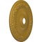 Ekena Millwork Bellona Ceiling Medallion (Canopies up to 3 5/8"), 23 5/8"OD x 3 5/8"ID x 1 1/8"P, Pharaohs Gold CM23BEPGS - alternate 2